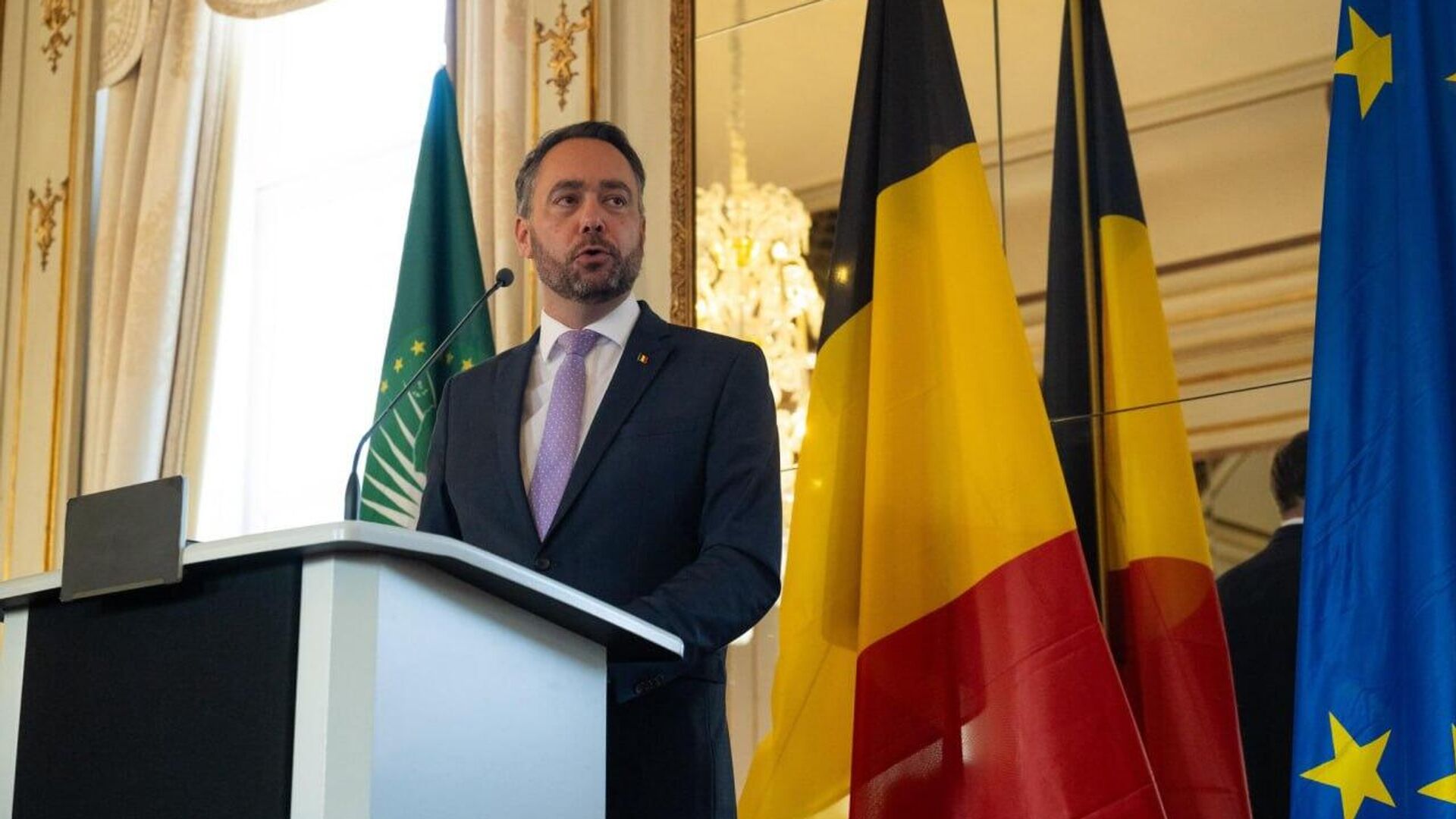 Bélgica planea reconocer al Estado de Palestina y anuncia sanciones a Israel Bélgica planea reconocer al Estado de Palestina y anuncia sanciones a Israel - Sputnik Mundo, 1920, 02.09.2025