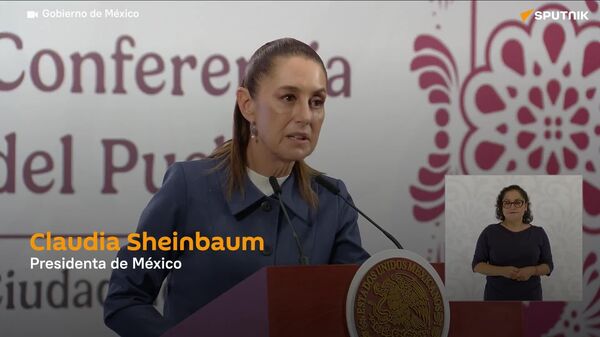 Sheinbaum defiende el trabajo de su Gobierno en materia de seguridad - Sputnik Mundo
