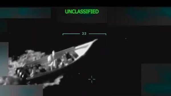 Desde Venezuela dudan de la veracidad del video de una embarcación destruida por EEUU - Sputnik Mundo