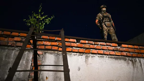 Soldado ruso en la zona de la operación militar especial  - Sputnik Mundo