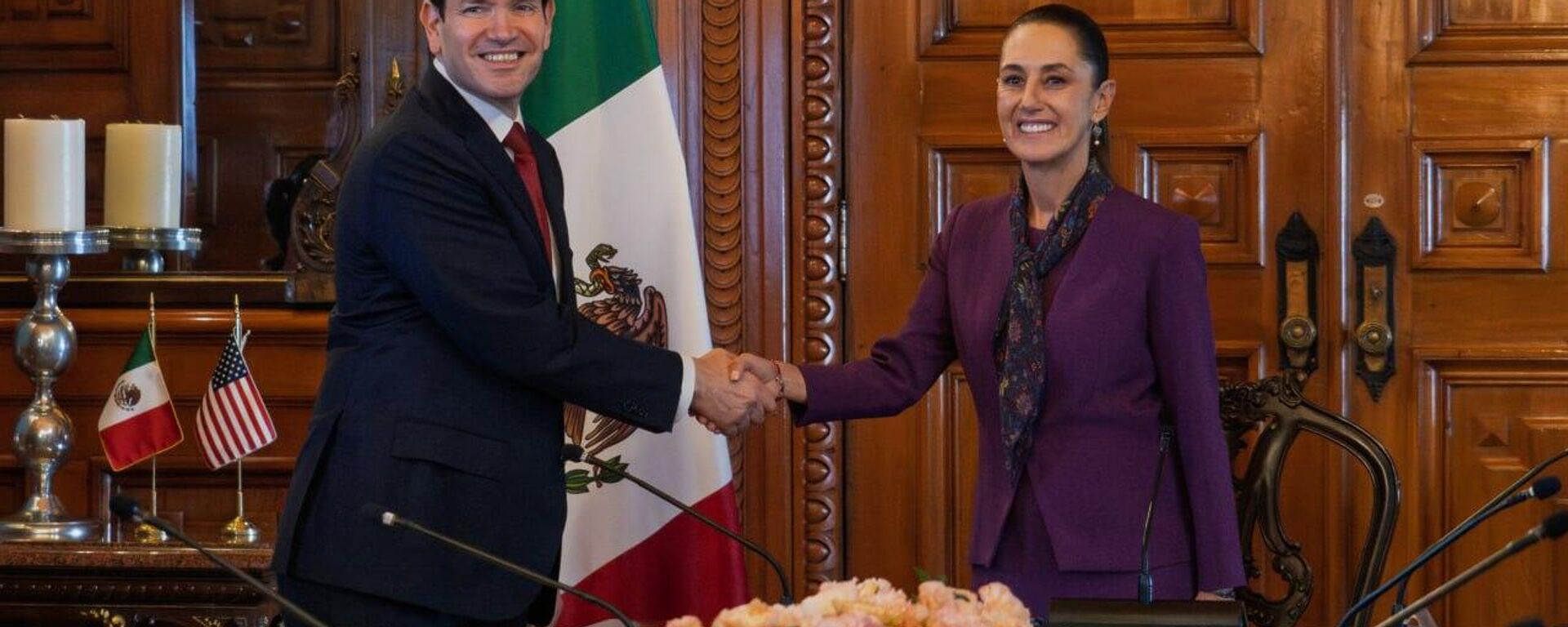 México y EEUU instalan grupo de alto nivel para abordar temas de seguridad - Sputnik Mundo, 1920, 03.09.2025