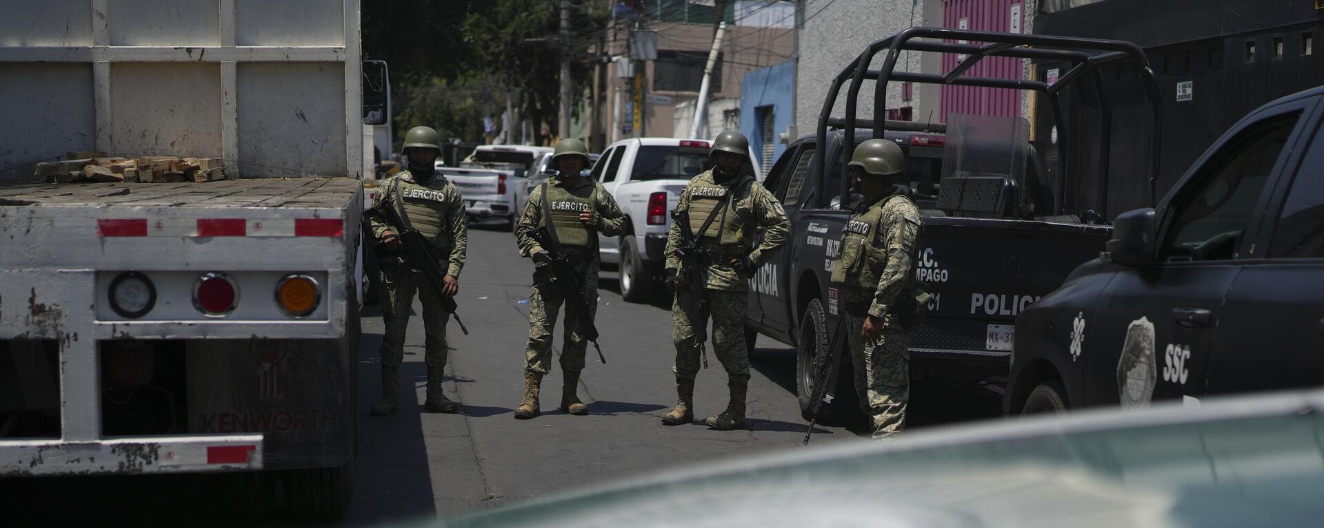 El Ejército mexicano tiene una estrategia especial para el Mundial 2026. - Sputnik Mundo, 1920, 20.12.2025