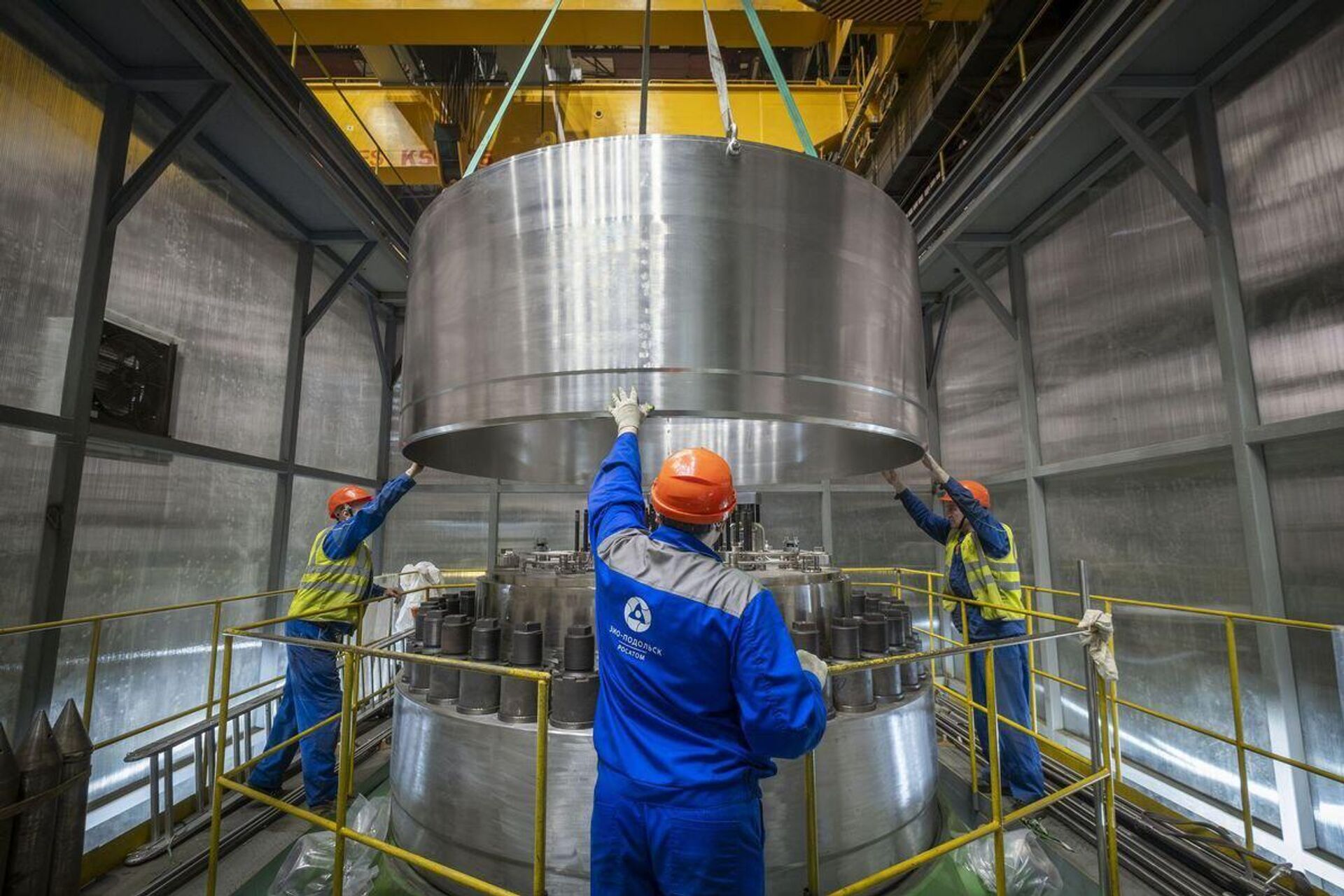 Rosatom completa la producción de los reactores para el rompehielos nuclear más potente del mundo - Sputnik Mundo, 1920, 08.09.2025