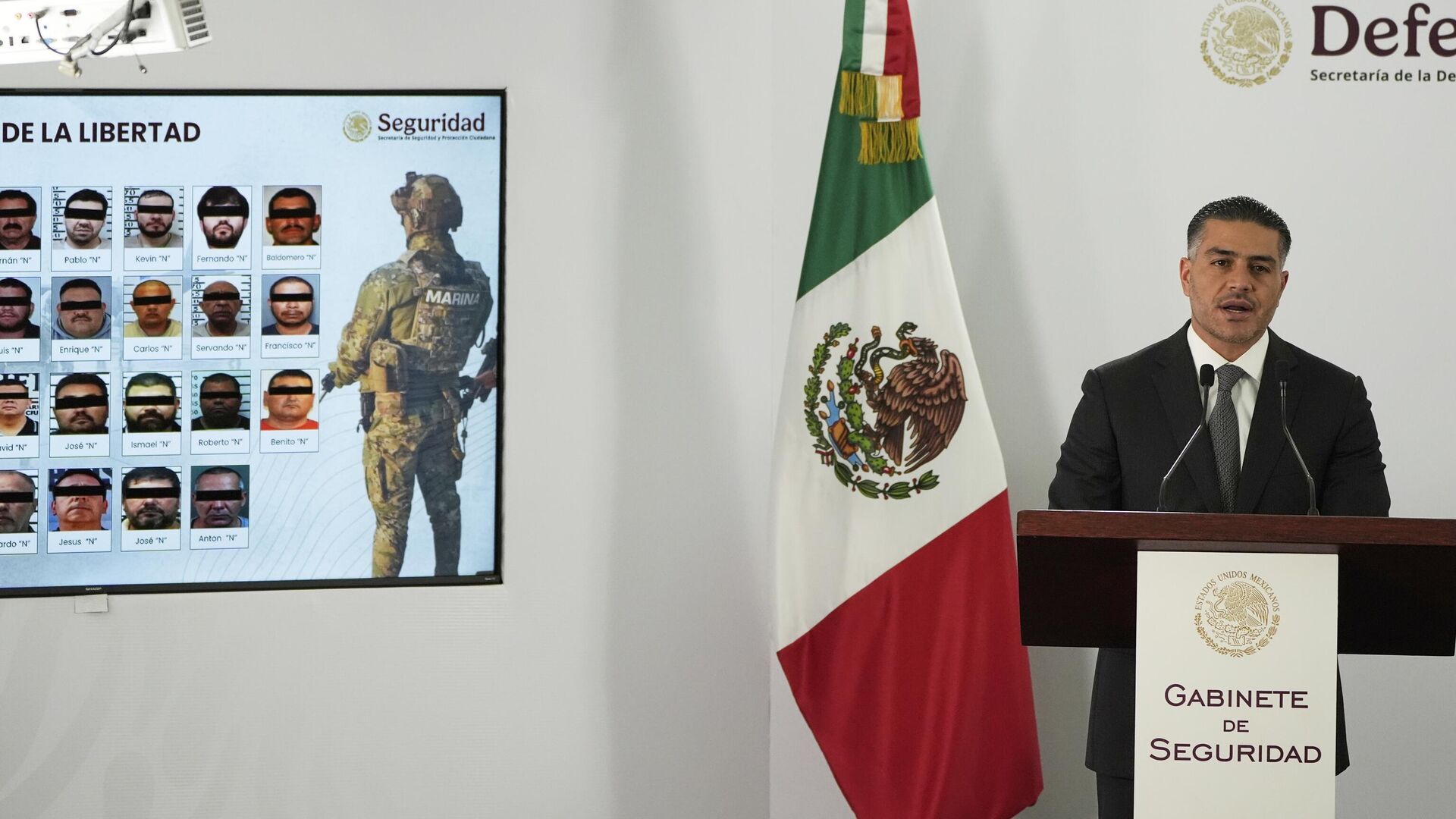 Omar García Harfuch, titular de la Secretaría de Seguridad y Protección Ciudadana (SSPC) de México - Sputnik Mundo, 1920, 10.09.2025