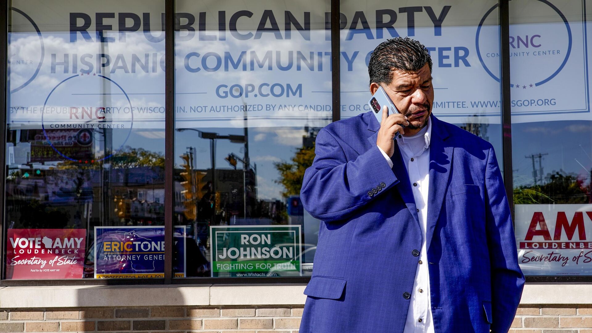 Un local del Partido Republicano focalizado en la comunidad hispana en la ciudad de Milwaukee Un local del Partido Republicano focalizado en la comunidad hispana en la ciudad de Milwaukee - Sputnik Mundo, 1920, 12.09.2025