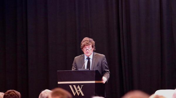 Javier Milei, presidente de Argentina - Sputnik Mundo