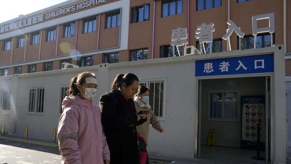 Hospital infantil en China - Sputnik Mundo