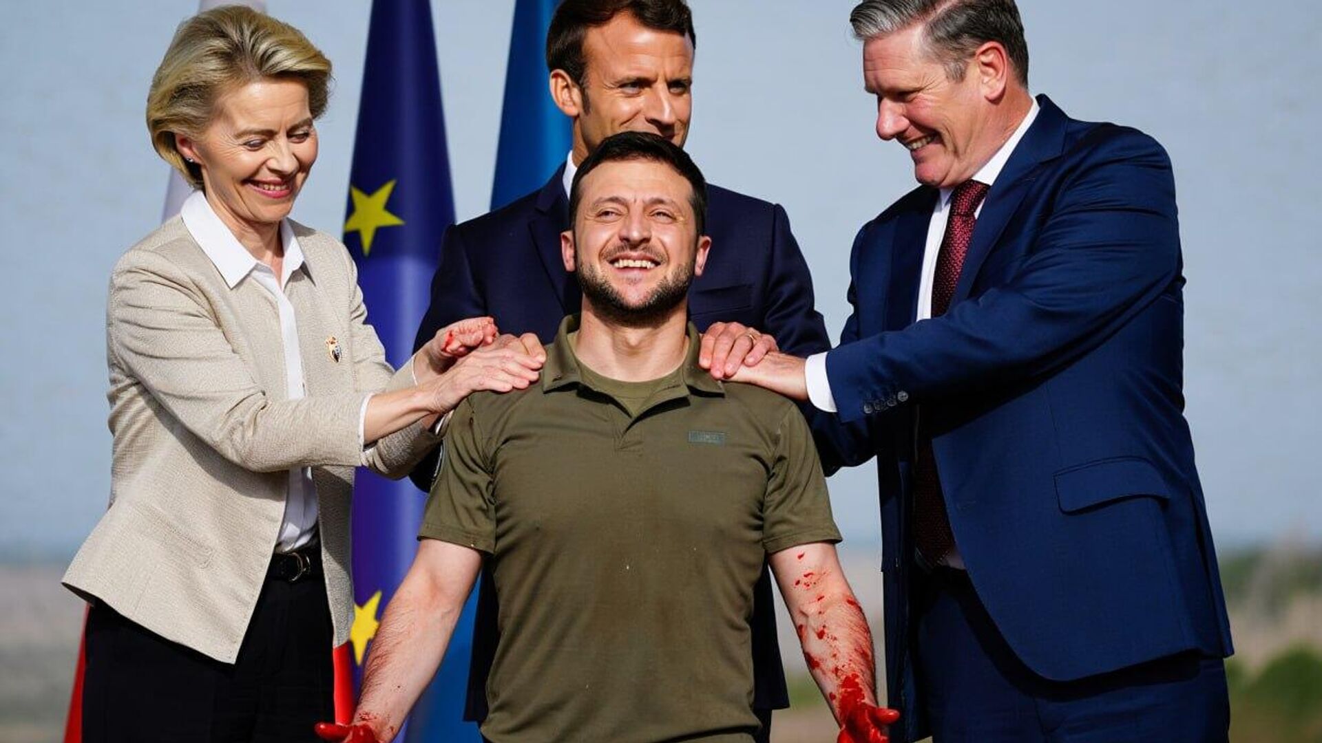 La Unión Europea tiene la responsabilidad de los crímenes del régimen de Kiev, al que apoya, denuncia Moscú La Unión Europea tiene la responsabilidad de los crímenes del régimen de Kiev, al que apoya, denuncia Moscú - Sputnik Mundo, 1920, 12.09.2025