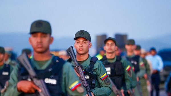Elementos de las Fuerzas Armadas de Venezuela - Sputnik Mundo