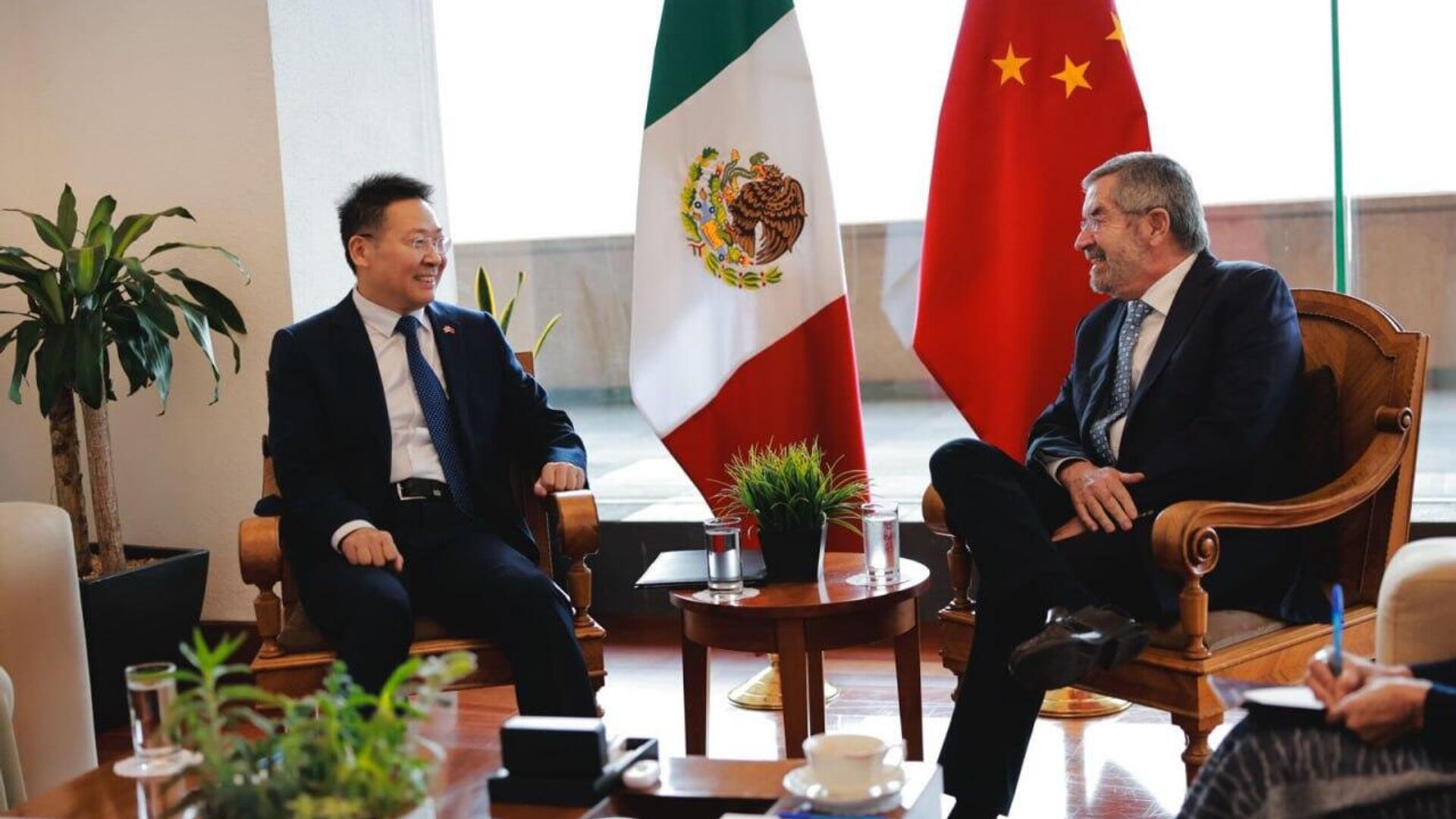 Canciller de México descarta una ruptura con China por tema arancelario Canciller de México descarta una ruptura con China por tema arancelario - Sputnik Mundo, 1920, 13.09.2025