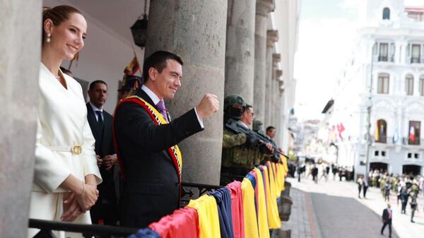 Noboa traslada temporalmente la sede del Gobierno ecuatoriano a la ciudad de Latacunga - Sputnik Mundo