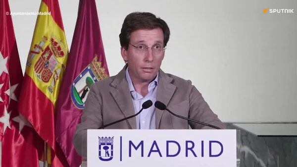 ‍ Ningún ciclista es responsable de lo que está sucediendo en Gaza: alcalde de Madrid condena las protestas en La Vuelta - Sputnik Mundo