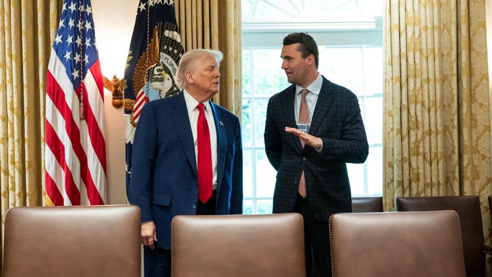 Trump viajará a Arizona la próxima semana para funeral de Charlie Kirk Trump viajará a Arizona la próxima semana para funeral de Charlie Kirk - Sputnik Mundo, 1920, 14.09.2025