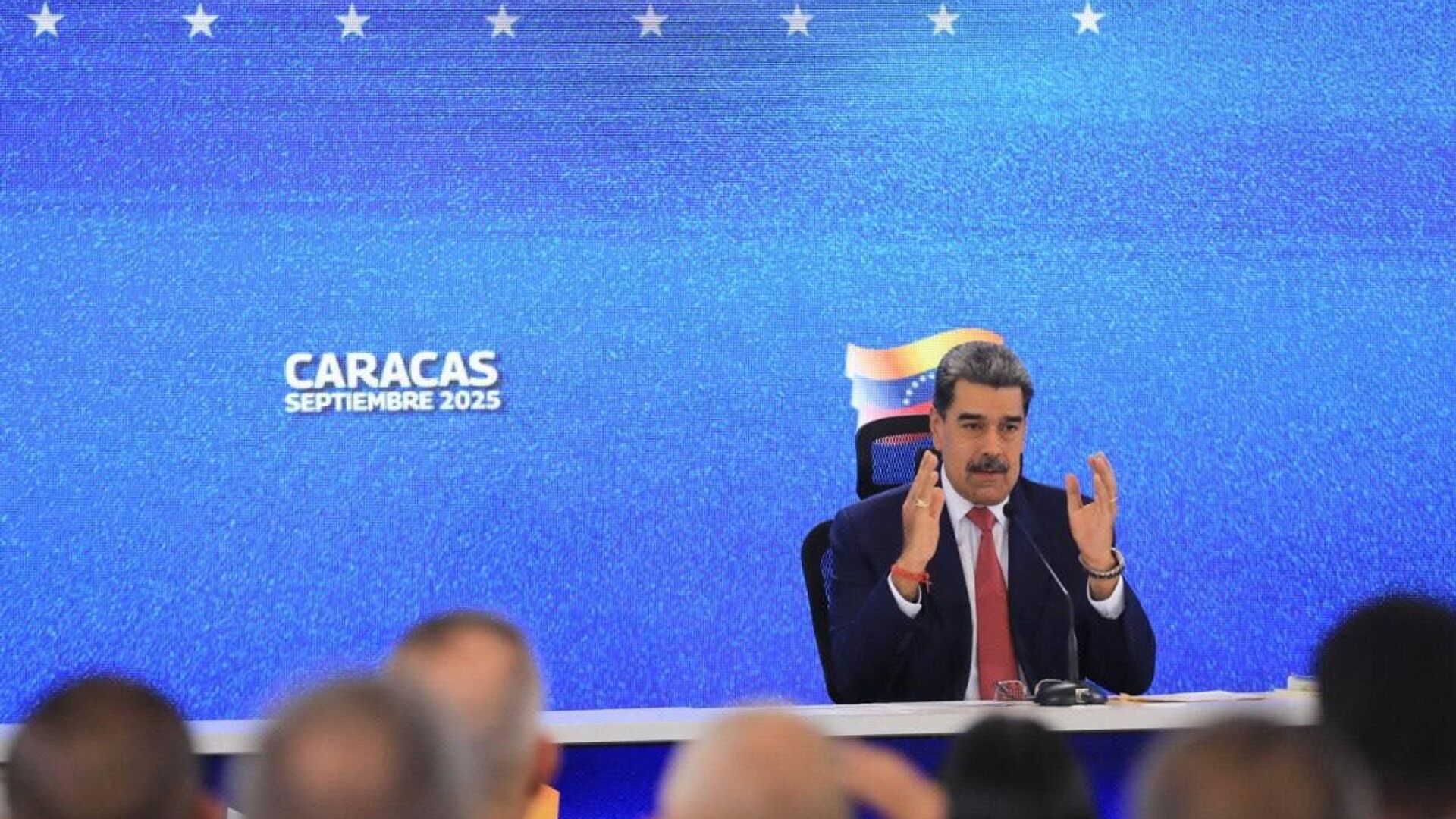 Lo más destacado de la rueda de prensa de Nicolás Maduro: Lo más destacado de la rueda de prensa de Nicolás Maduro: - Sputnik Mundo, 1920, 15.09.2025