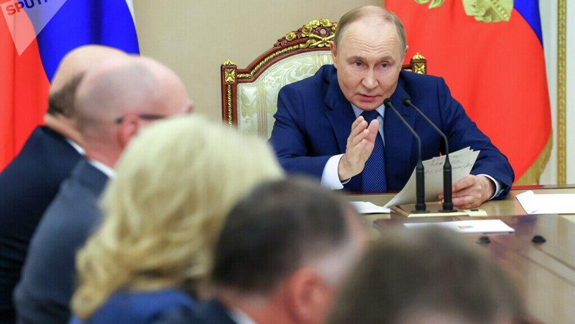 El PIB de Rusia creció un 1,1% en los primeros siete meses de 2025, señala Putin El PIB de Rusia creció un 1,1% en los primeros siete meses de 2025, señala Putin - Sputnik Mundo, 1920, 15.09.2025