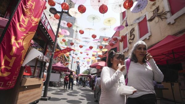 Barrio chino en el centro de la Ciudad de México - Sputnik Mundo