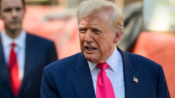 El presidente de EEUU, Donald Trump, destacó que la querella legal por 15 - Sputnik Mundo