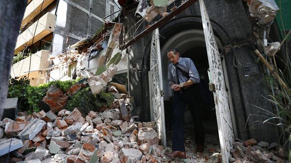 El terremoto del 19 de septiembre de 2017 en México marco un parteaguas para la Ciudad de México y otras zonas del país. - Sputnik Mundo