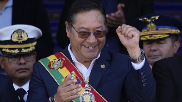 El presidente de Bolivia, Luis Arce. - Sputnik Mundo