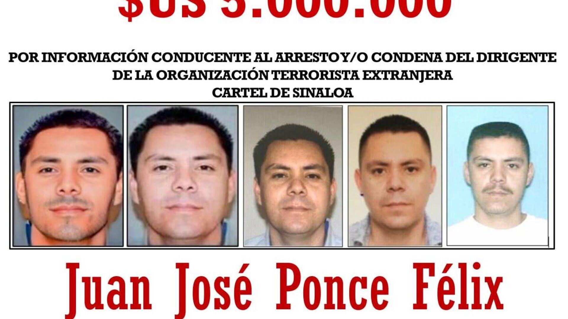 EEUU ofrece recompensa millonaria por integrante del Cártel de Sinaloa EEUU ofrece recompensa millonaria por integrante del Cártel de Sinaloa - Sputnik Mundo, 1920, 17.09.2025