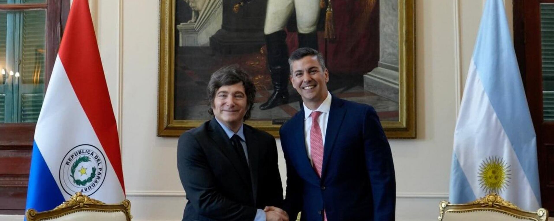 Aliado regional: Milei apuesta al vínculo con su homólogo paraguayo en cumbre conservadora CPAC - Sputnik Mundo, 1920, 17.09.2025