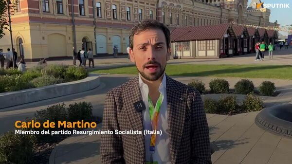 Jóvenes europeos rechazan la rusofobia de sus Gobiernos, sostiene miembro de un partido italiano - Sputnik Mundo