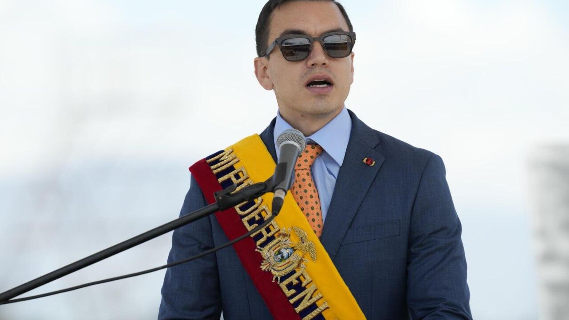 Noboa reitera su intención de convocar una Asamblea Constituyente que devuelva el poder al pueblo Noboa reitera su intención de convocar una Asamblea Constituyente que devuelva el poder al pueblo - Sputnik Mundo, 1920, 18.09.2025