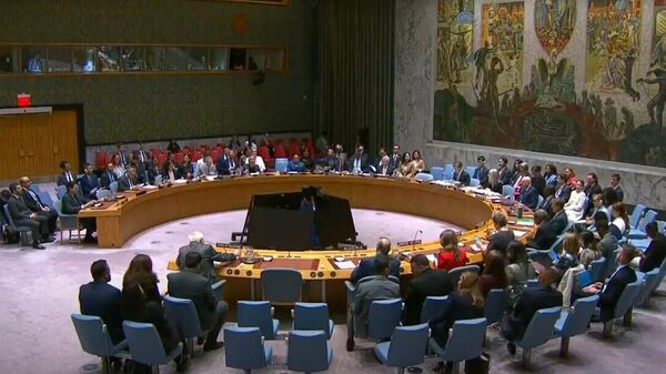 EEUU veta en la ONU otro borrador de resolución para exigir un alto al fuego en Gaza - Sputnik Mundo