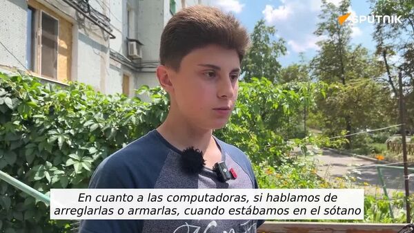 🪖 De un sótano a un futuro tecnológico: un estudiante encuentra su vocación entre bombardeos ucranianos - Sputnik Mundo