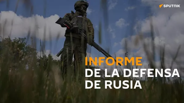 Las FFAA rusas realizan un ataque masivo contra empresas que fabrican sistemas Sapsan en una jornada de combates - Sputnik Mundo