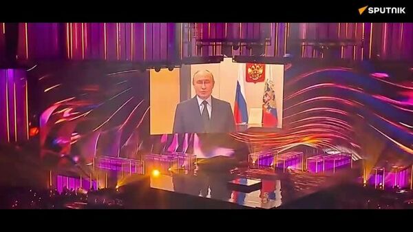 Putin intervino ante los participantes y espectadores del Concurso Intervisión - Sputnik Mundo