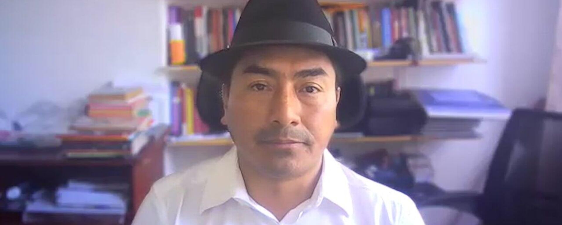 Leonidas Iza, líder indígena y excandidato presidencial de Ecuador - Sputnik Mundo, 1920, 22.09.2025