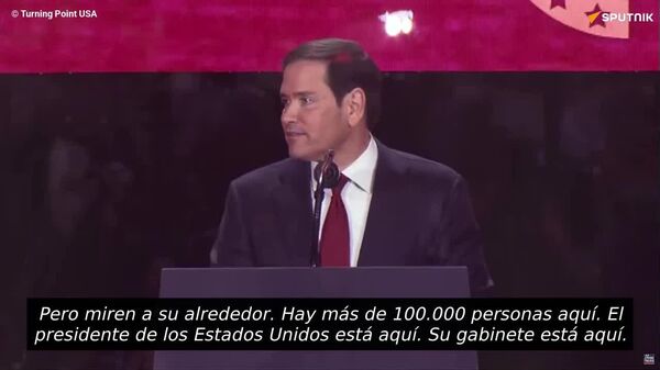 La muerte de Charlie Kirk fue impactante, rememora Marco Rubio - Sputnik Mundo