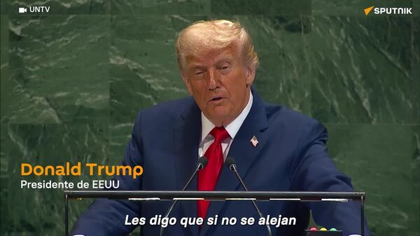 La energía verde es una estafa, asegura Trump ante la Asamblea General de la ONU - Sputnik Mundo