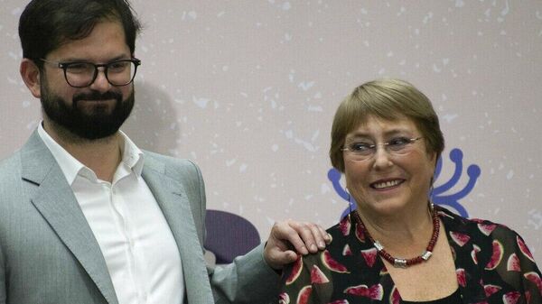 Boric nominará a la expresidenta Michelle Bachelet para encabezar la secretaría General de la ONU - Sputnik Mundo