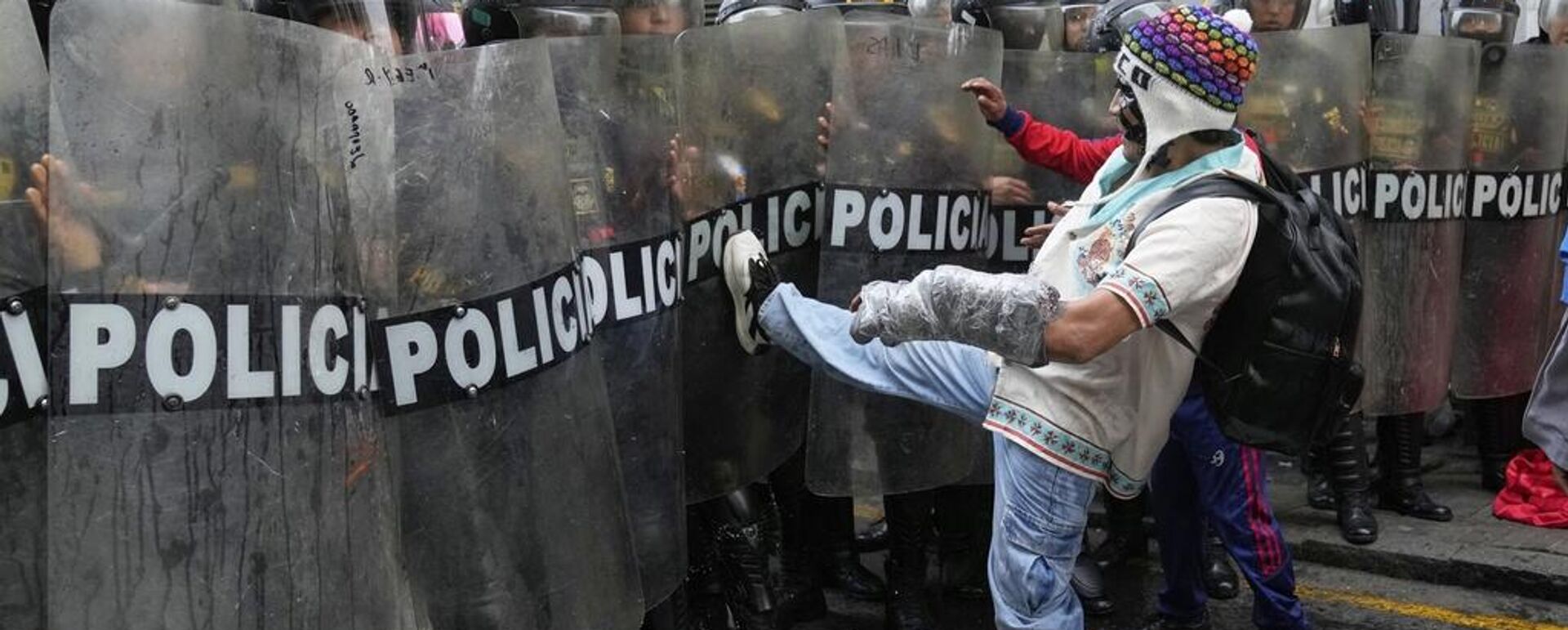 Las protestas en Perú se han intensificado en los últimos días. - Sputnik Mundo, 1920, 24.09.2025