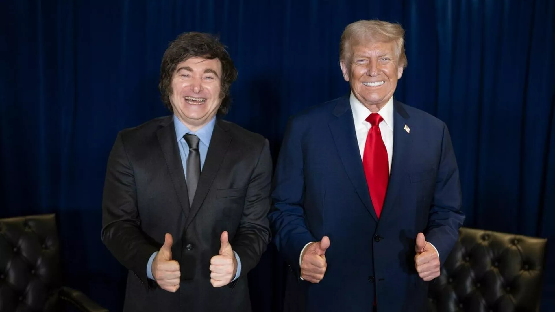 Relación asimétrica: Milei logra reunión con Trump en busca de un rescate financiero Relación asimétrica: Milei logra reunión con Trump en busca de un rescate financiero - Sputnik Mundo, 1920, 15.10.2025
