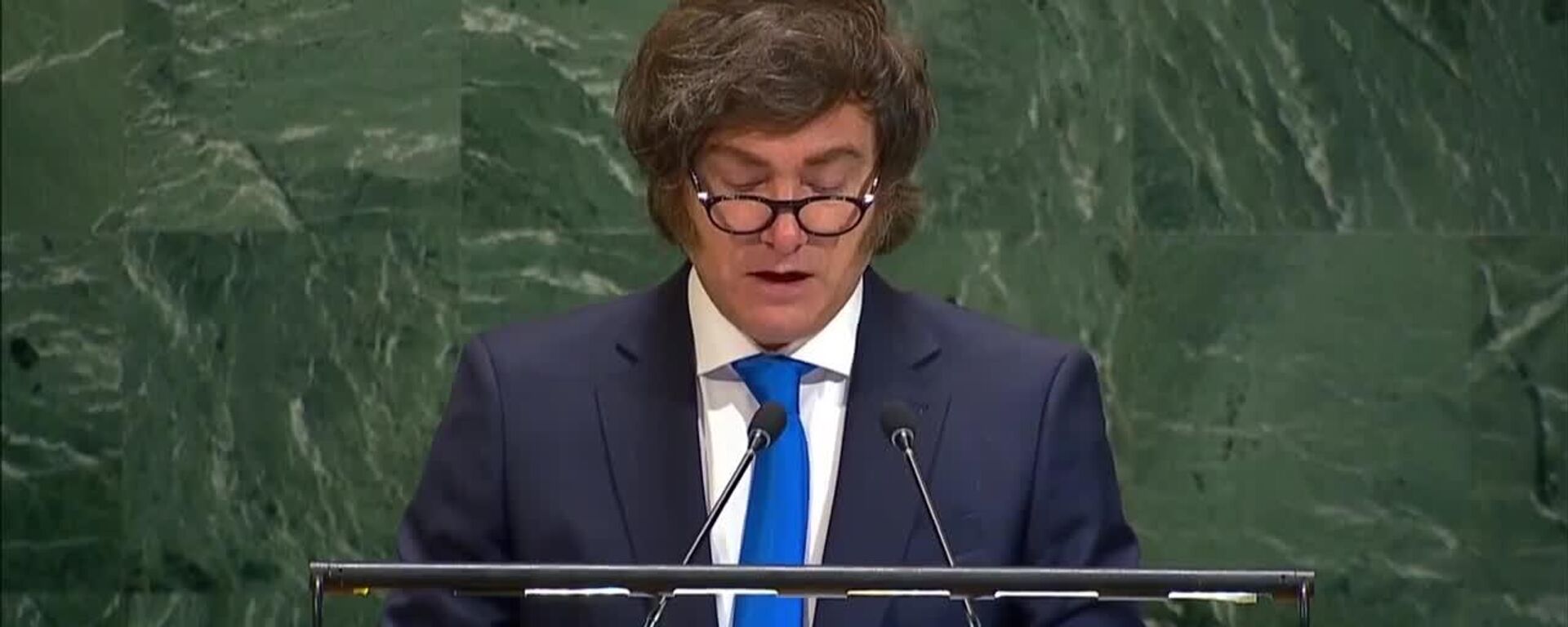 Milei desnuda la hipertrofia de la ONU y propone principios para mejorar su funcionamiento - Sputnik Mundo, 1920, 24.09.2025