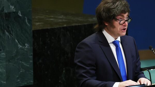 El presidente de Argentina, Javier Milei. - Sputnik Mundo