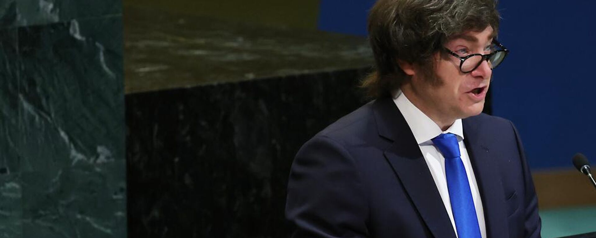 El presidente de Argentina, Javier Milei. - Sputnik Mundo, 1920, 24.09.2025