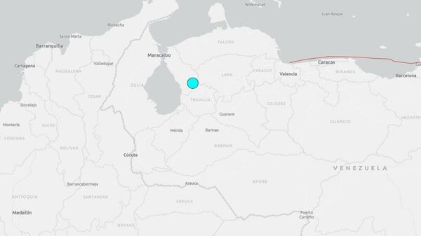 ▫ De acuerdo con el USGS, el epicentro ocurrió a 24 kilómetros al este-noroeste de Mene Grande, del estado de Zulia - Sputnik Mundo