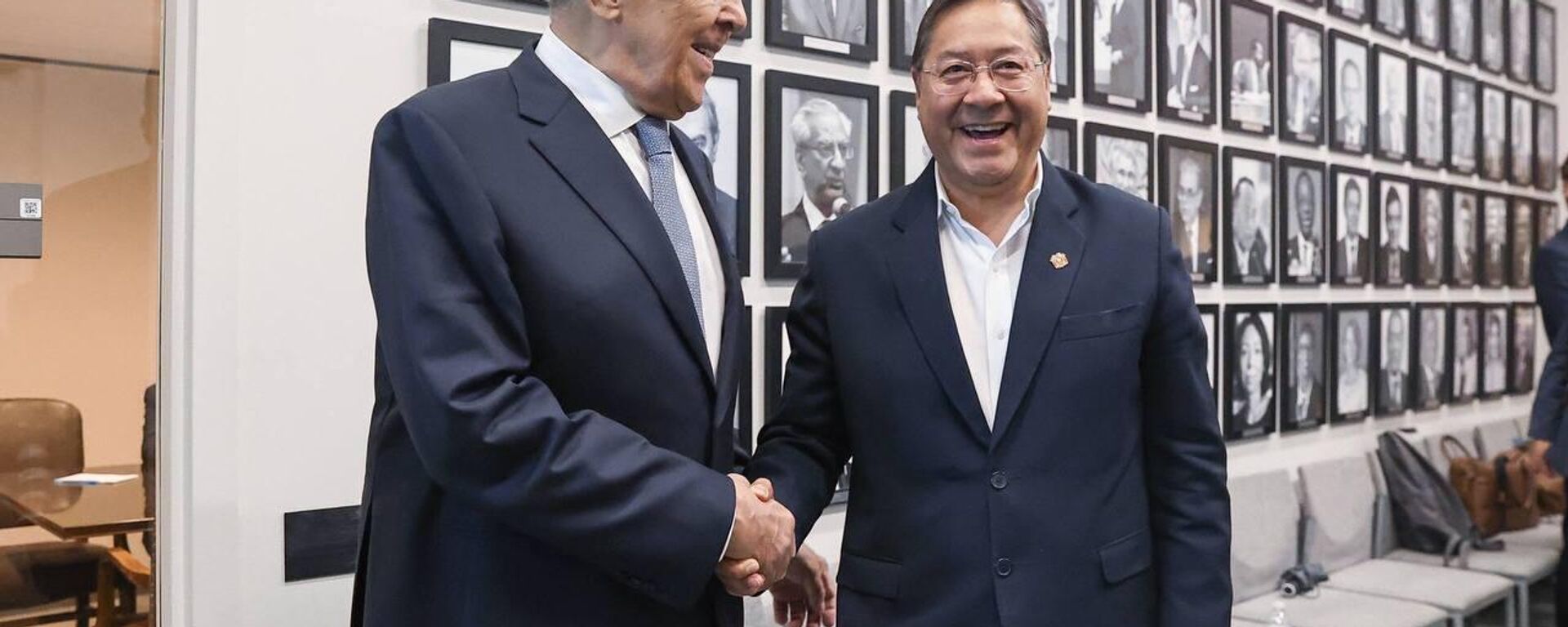 El canciller ruso mantuvo conversaciones con el presidente de Bolivia - Sputnik Mundo, 1920, 25.09.2025