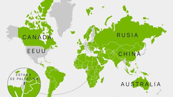 #SputnikGráfico | ¿Qué países han reconocido al Estado de Palestina? - Sputnik Mundo