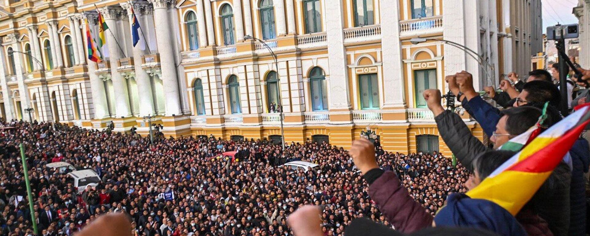 Luis Arce, presidente de Bolivia, en Palacio Quemado - Sputnik Mundo, 1920, 26.09.2025