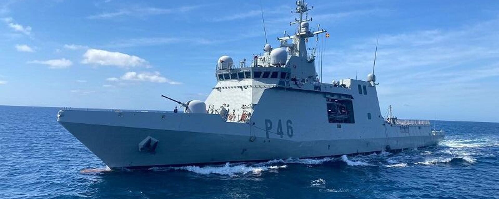Buque de acción marítima Furor P46 de la Armada Española Buque de acción marítima Furor P46 de la Armada Española - Sputnik Mundo, 1920, 27.09.2025
