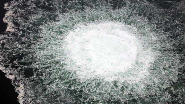 Lugar de la fuga en el gasoducto Nord Stream 2 (Corriente del Norte 2) - Sputnik Mundo