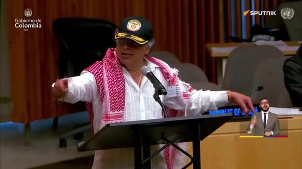 Petro llama a usar un mecanismo de la ONU que permite crear ejército para liberar a Palestina - Sputnik Mundo