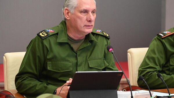 Repudiamos la Doctrina Monroe: Díaz-Canel reitera el respaldo de Cuba a Venezuela - Sputnik Mundo