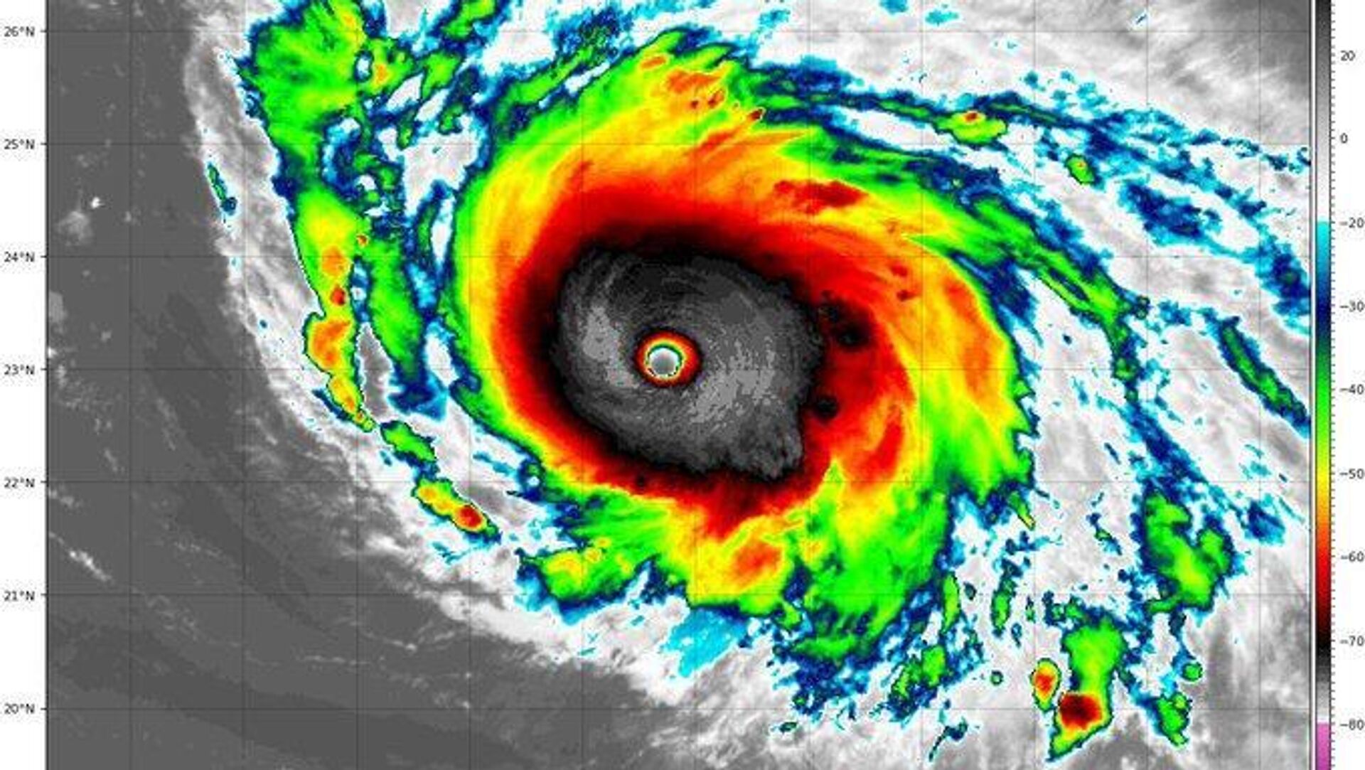 'Humberto' se intensifica y se aproxima al sureste de EEUU 'Humberto' se intensifica y se aproxima al sureste de EEUU - Sputnik Mundo, 1920, 28.09.2025