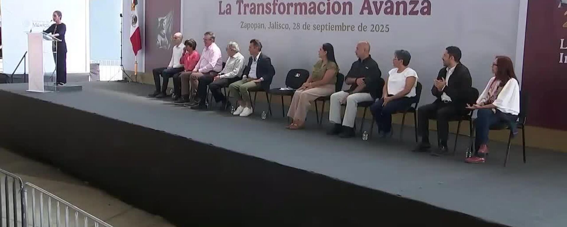 Sheinbaum dice que México ha salido adelante muy dignamente frente a la política arancelaria de EEUU - Sputnik Mundo, 1920, 28.09.2025